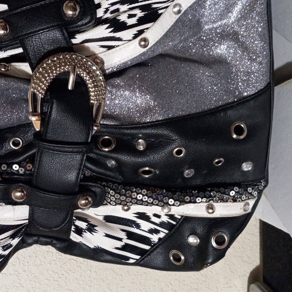 Boutique Shoulder Black Bag Purses - Picture 3 of 6